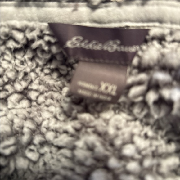 EDDIE BAUER FLEECE PULL OVER TAN WOMEN XXL - Picture 3 of 3